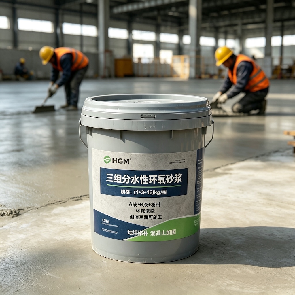 黄陂三组份水性环氧砂浆